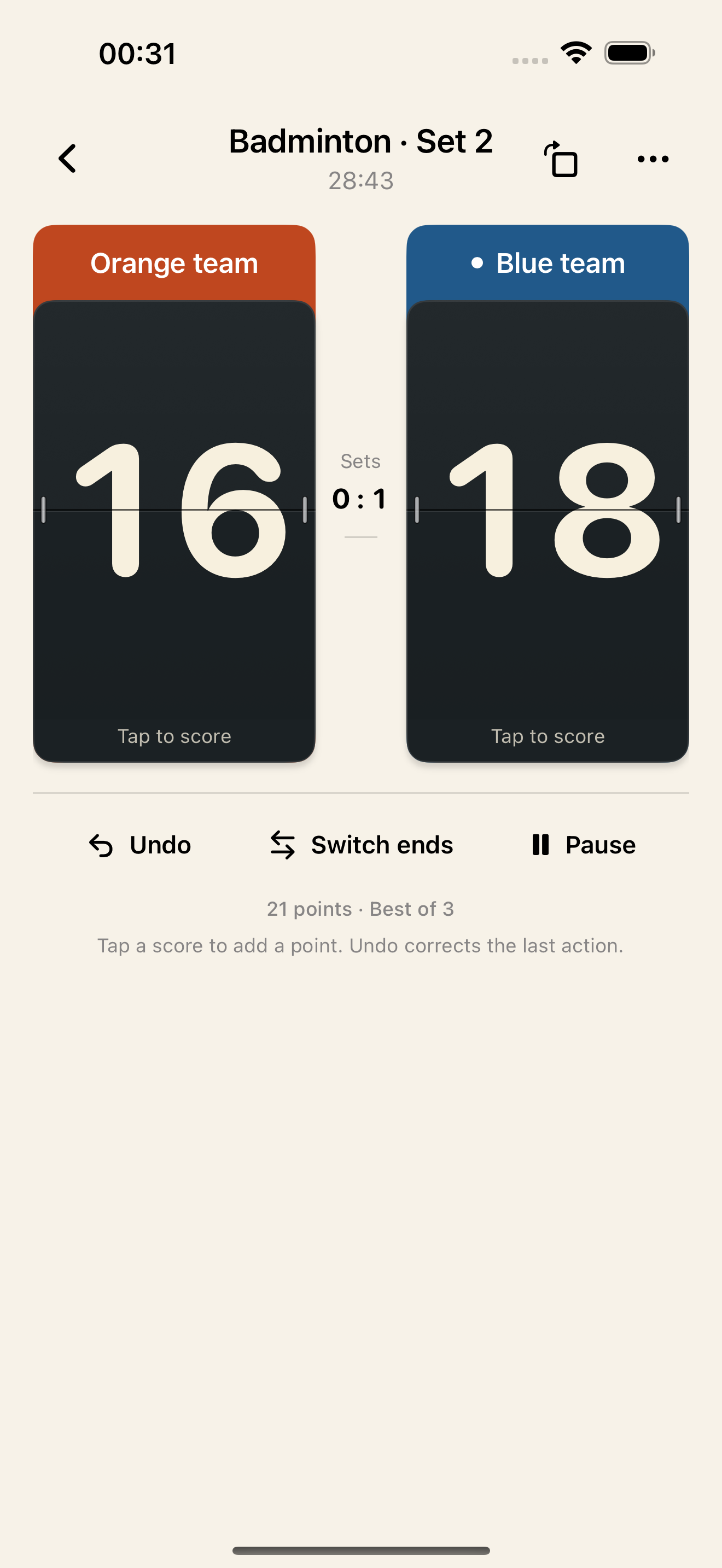 EasyScore · Score